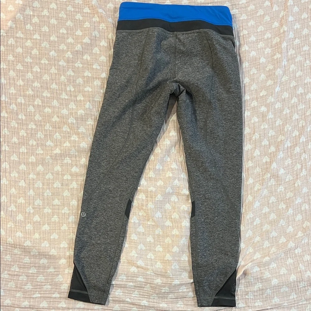 lululemon athletica Leggings in Gray and Blue - Picture 2 of 2